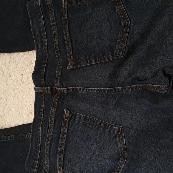 DONATED Men's Sonoma Relaxed Dark Blue Jeans, W 36, L 34 - Picture 6 of 6